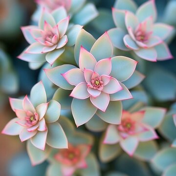 Tacitus Bellus with Star-Shaped Pink Flowers