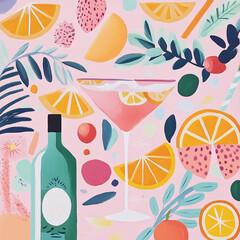 beverage illustration