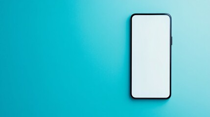 Live video conference interaction on smartphone with bright colors and clarity - a mockup