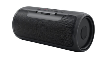 Portable Bluetooth Speaker in Black for Music Listening and Audio Streaming