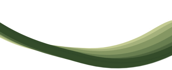 Green wave background 