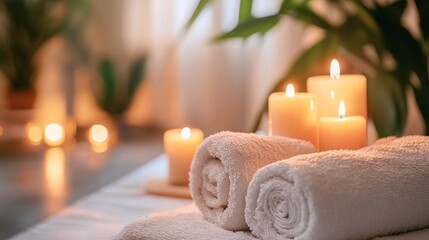 Close-up of a Serene Woman Enjoying a Relaxing Face Massage