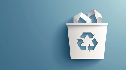 A refined green logo featuring a subtle recycling symbol that conveys eco-conscious design sustainable practices renewable resources and green innovation.