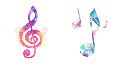 abstract music background