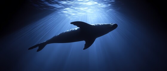 Deep Sea Creature Silhouette