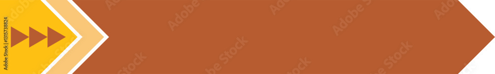 Poster title box vector element set