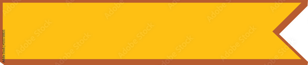 Poster title box vector element set