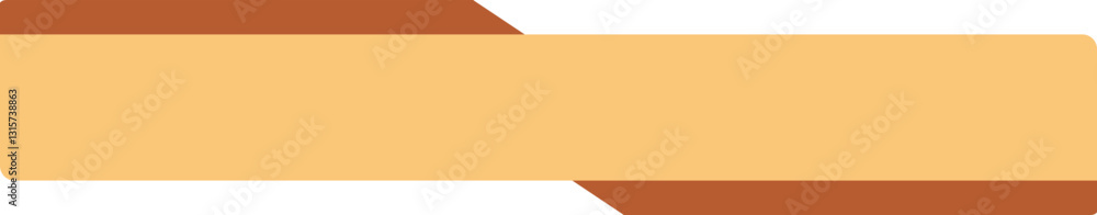 Poster title box vector element set