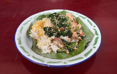 Indonesian traditional food named 
