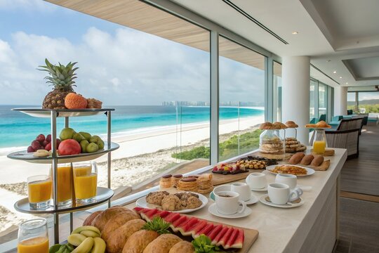  Romantic Outdoor Dinner for Two with Candles at Sunset Over a Plains Landscape