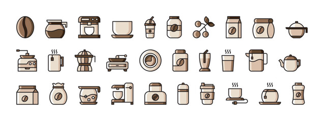 Cozy Coffee Shop Interior with Warm Lighting and Modern Decor Inviting Customers to Enjoy Beverages and Treats in an Urban Setting