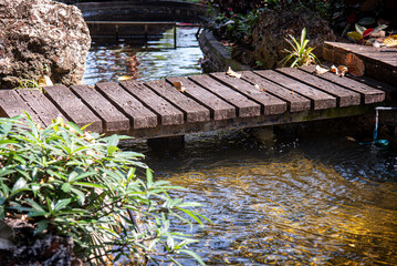 old wooden bridge