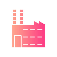 factory gradient icon