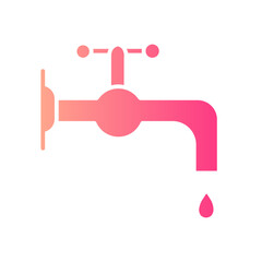 faucet gradient icon