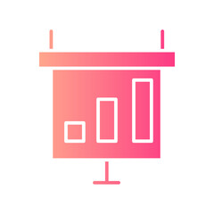 growth gradient icon
