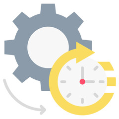 Operational Time Icon