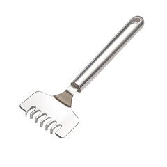 Fototapeta premium Stainless Steel Kitchen Tool for Cooking and Serving Isolated on transparent background