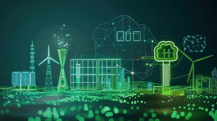 Exploring the potential of green hydrogen as a renewable energy source from solar and wind resources