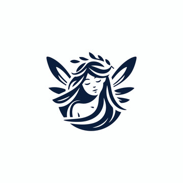 Fairy nymph logo