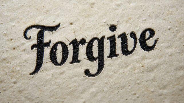 Forgive Letterpress