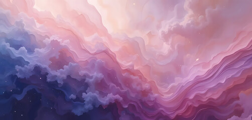 Naklejka premium Colorful Smoke Liquid Swirling Background Image