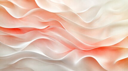 Obraz premium Pastel background with luxurious white line patterns, creating an elegant, textured design with a refined feel 