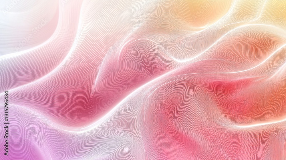 Aufkleber premium background with a subtle white line pattern in luxury pastel colors, creating an elegant and