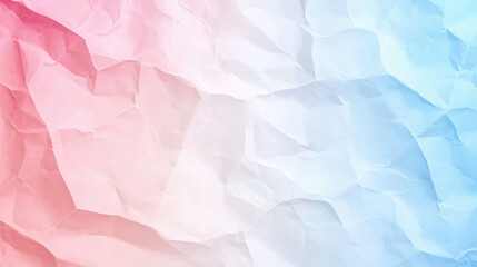 Fototapeta premium Colorful Abstract Background with Crumpled Paper Texture in Soft Red and Blue Shades