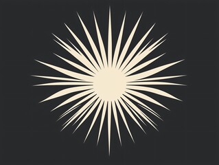 Obraz premium Starburst Design