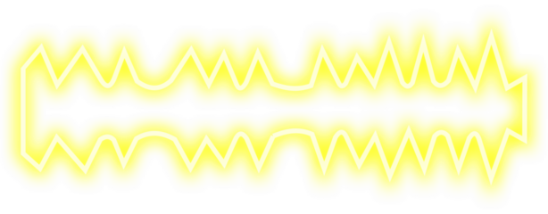 Neon Sound Bar Equalizer Icon 