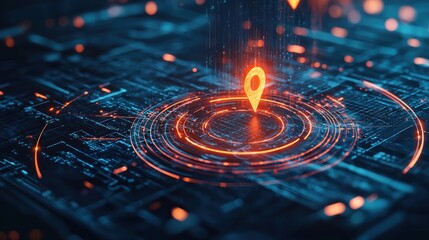 Digital Location Tracking System:  A Futuristic GPS Navigation Interface