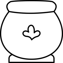 St Patrick Day Element Outline