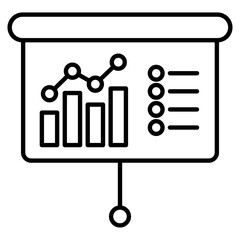 Statistics  Icon Element For Design