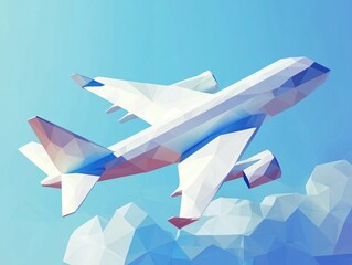 Polygonal Airplane Flight