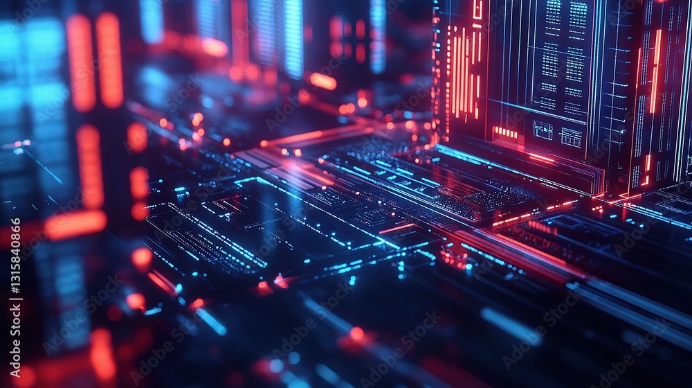Poster ai driven automation optimizing industrial production processes
