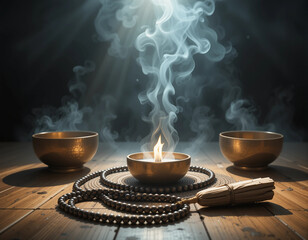 Sacred Beads – Stunning Mala & Spiritual Bracelet Illustrations for Meditation and Energy Healing