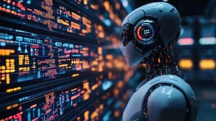 Investors buying shares in AI companies for exposure to cuttingedge technology, AI Industry Investment, Futuristic and innovative