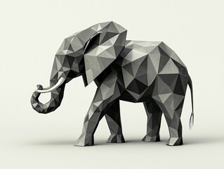 Low Poly Elephant