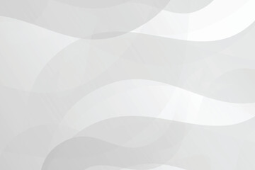Vector Abstract white gray luxury technology communication concept background graphic design banner fluid flow Banner Pattern elegant Geometric Textured intricate 3D wall Light wave website EPS10