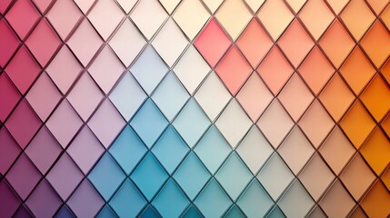 Vibrant Abstract Geometric Background with Colorful Gradients and Shapes