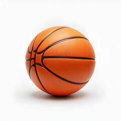 Obraz premium basketball ball isolated on white