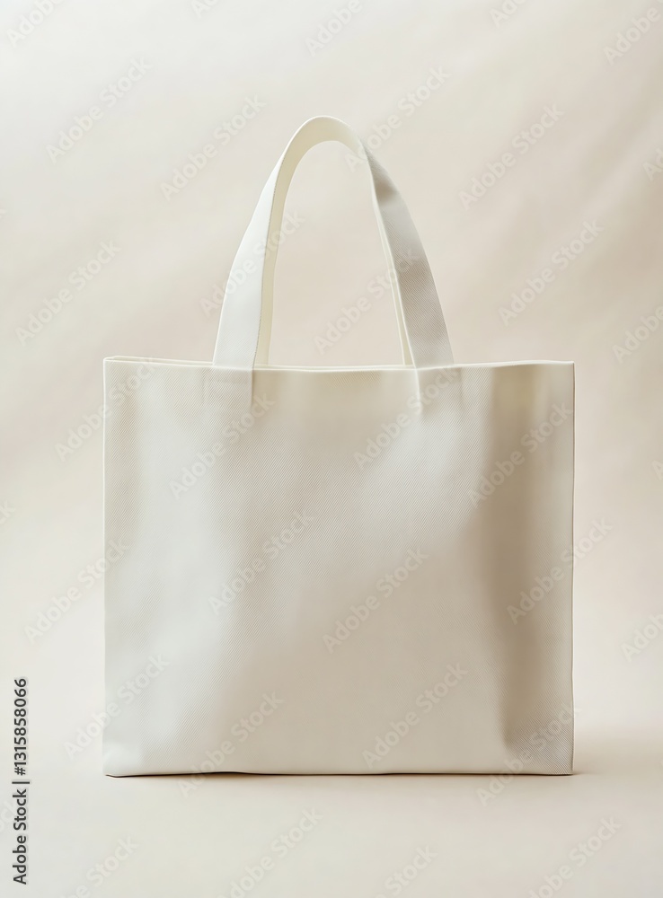 Poster classic white tote bag designed for daily use versatile enough for any occasion : generative ai