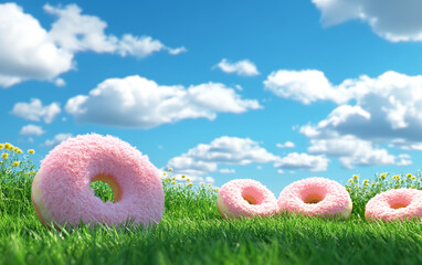 donut with sprinkles