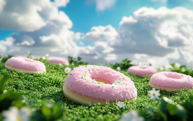 donut with sprinkles