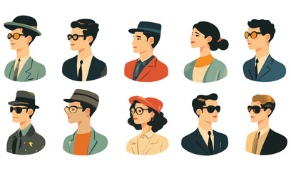 vector illustration of a woman