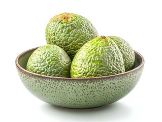 Fototapeta premium bowl of breadfruit white background