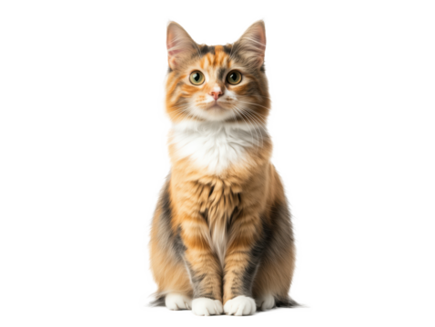 Elegantly Posed Blue Tortie Maine Coon Cat: A Captivating Display of Striking Fur and Poised Demeanor for Cat Lovers