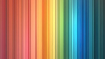 Vertical colored stripes form a continuous gradient across the image