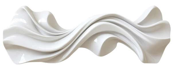 white ceramic on transparent background