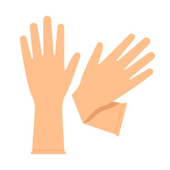 glove, rubber gloves for housework cleaning, medical gloves, antibacterial, disinfection, sterilization, epidemic prevention concept
